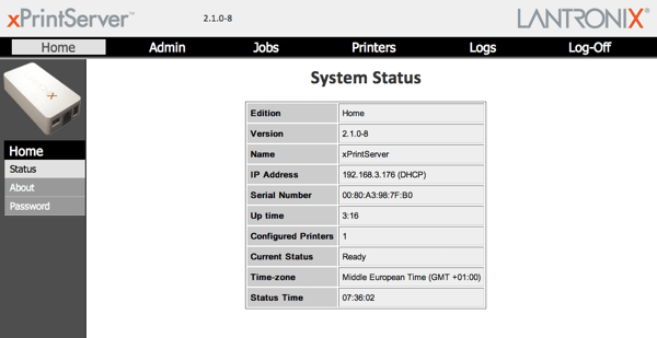 Xprintserver admin01