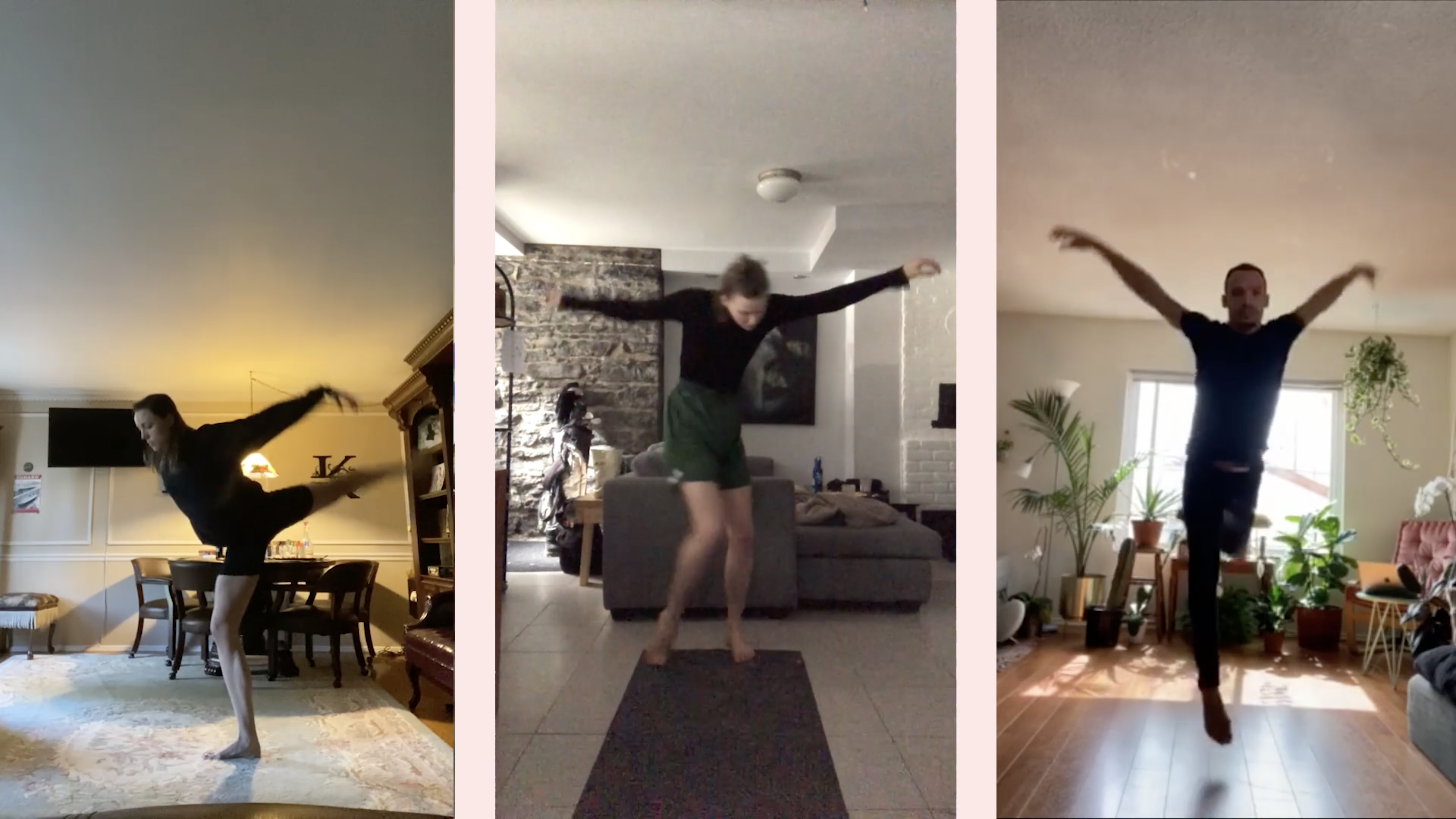 Multiple feeds from people all around the world