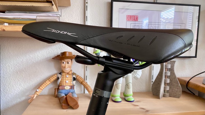 The Saddle Mount fitted under my saddle