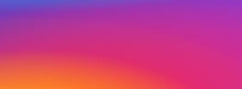 Instagram colour gradient