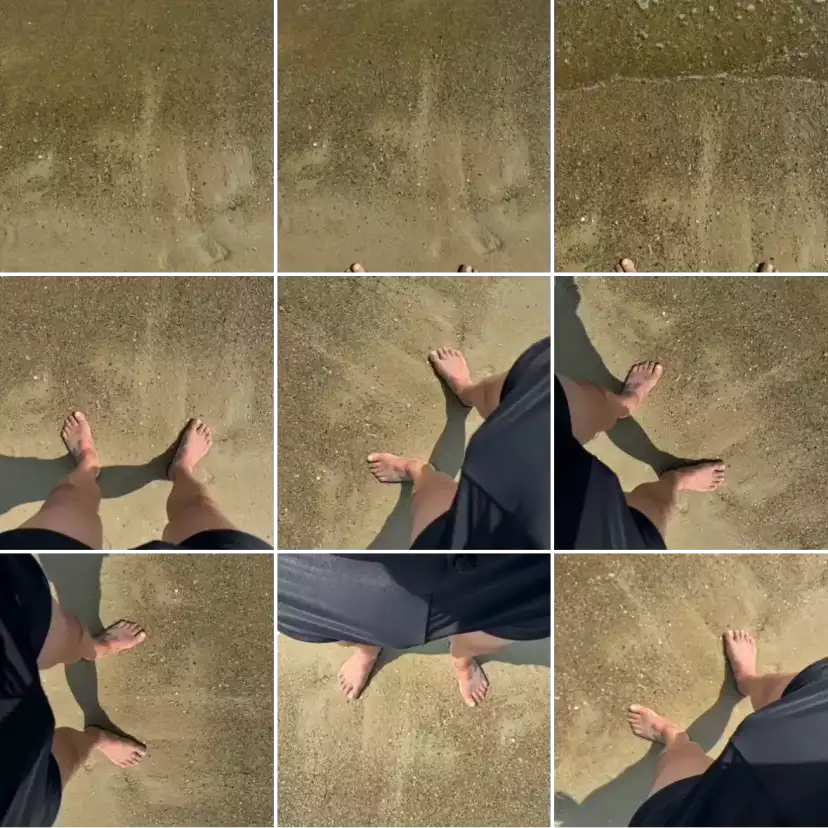 Camera roll of 9 shots