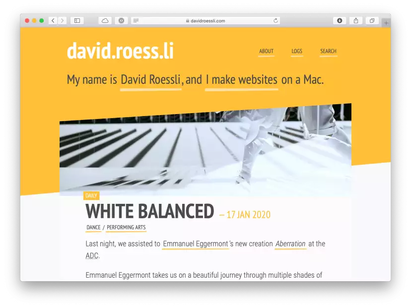 2020 davidroessli.com