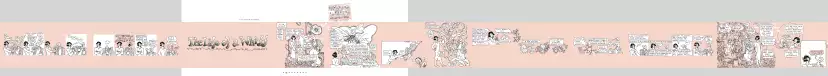 Screenshot of all the slices of this comic