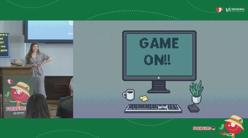 Cassie intro slide “Game on!!”