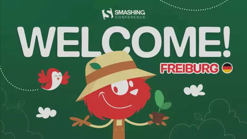 Welcome slide to Smashing Conference Freiburg 2025