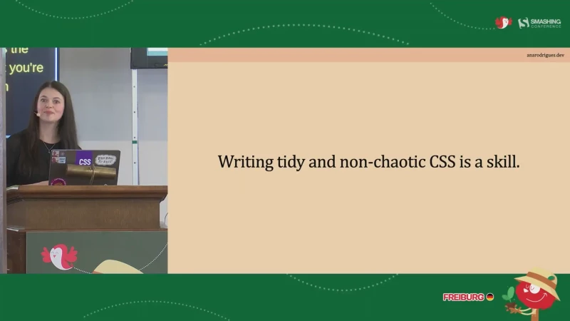 Writing tidy non-chaotic CSS is a skill