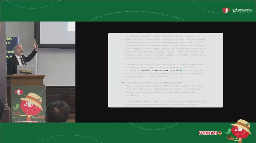 AI Writer “Without attention, there is no love”