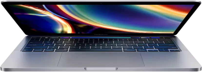 Marketing shot of the new MacBook Pro 13"