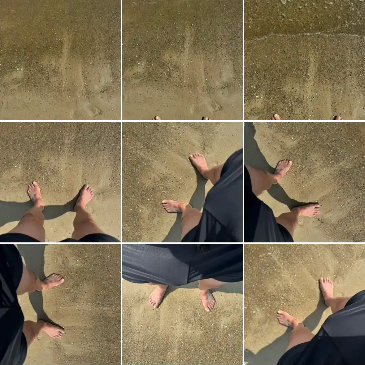 Camera roll of 9 shots