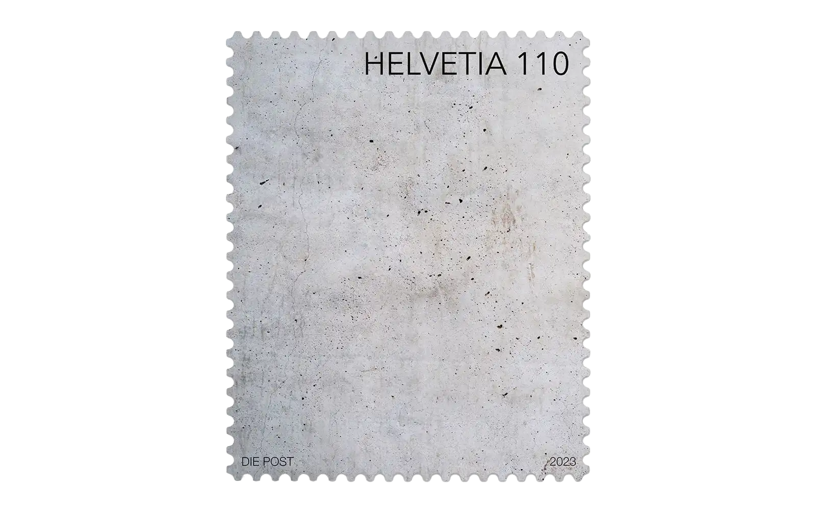 The new Fr. 1.10 swiss stamp 