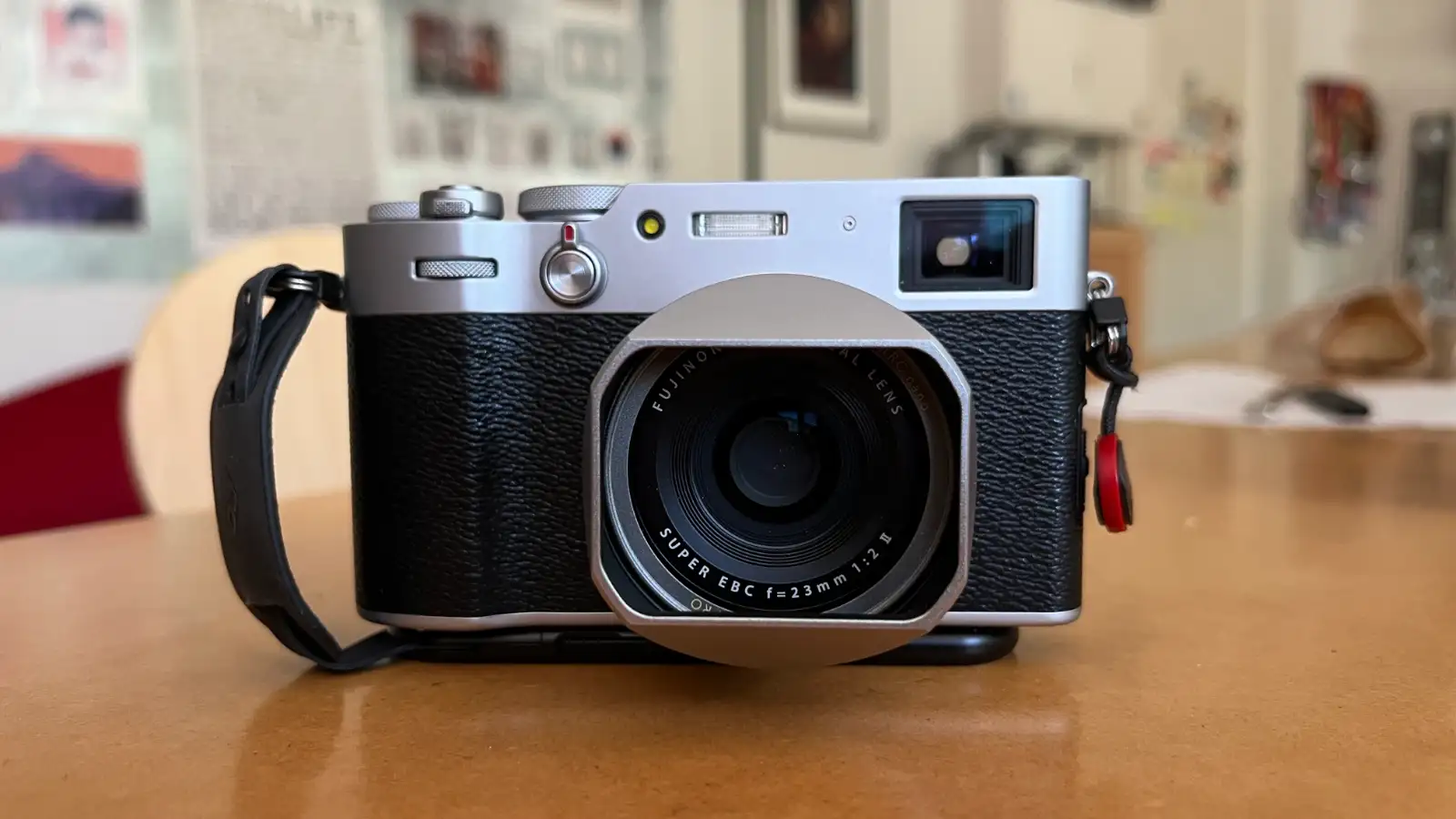 Fujifilm X100V with Peak Design's Micro Clutch