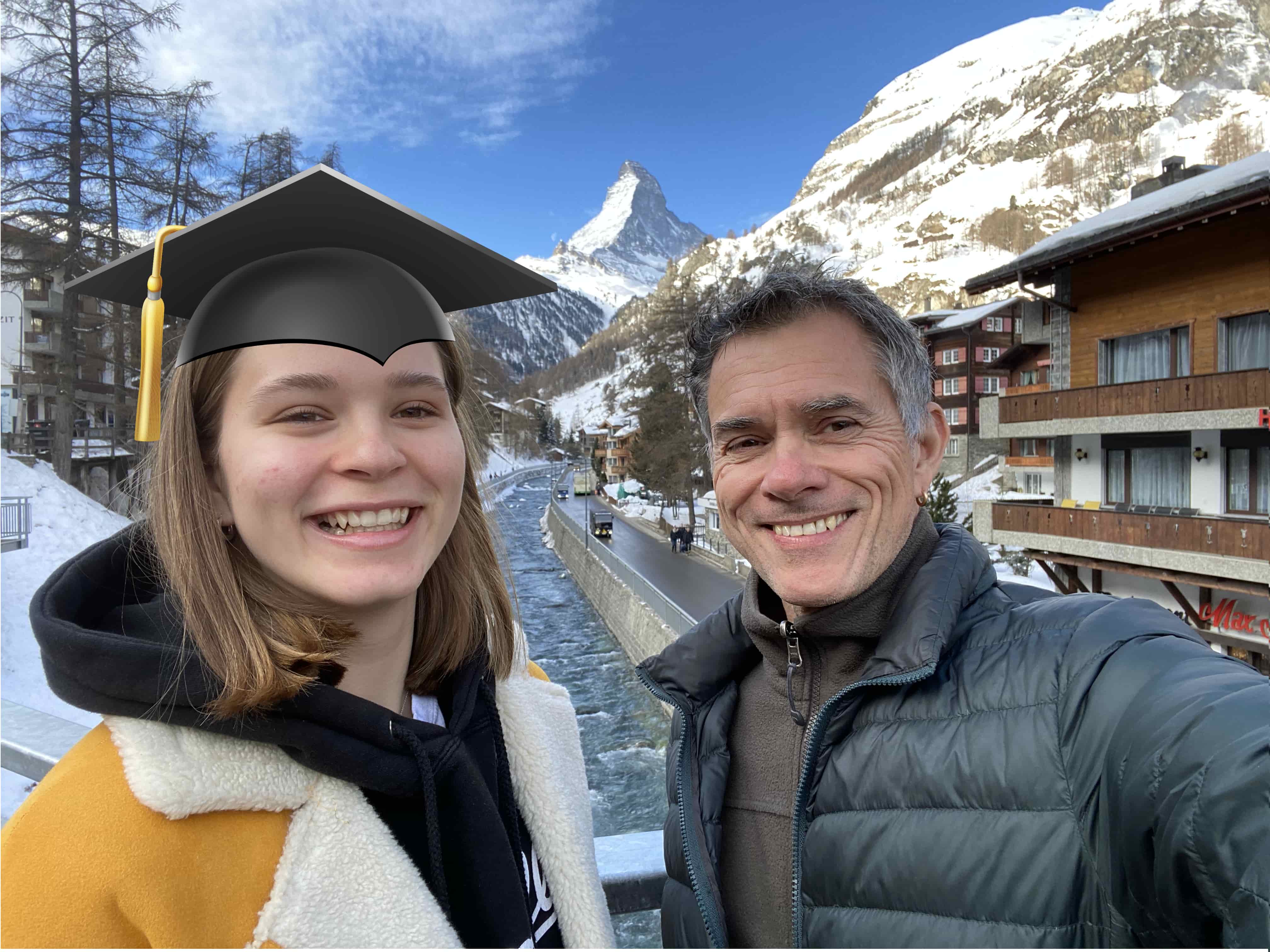 Emma and myself at Zermatt