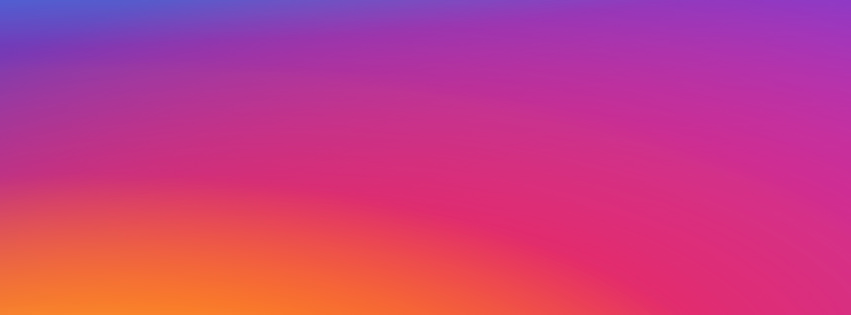 Instagram colour gradient
