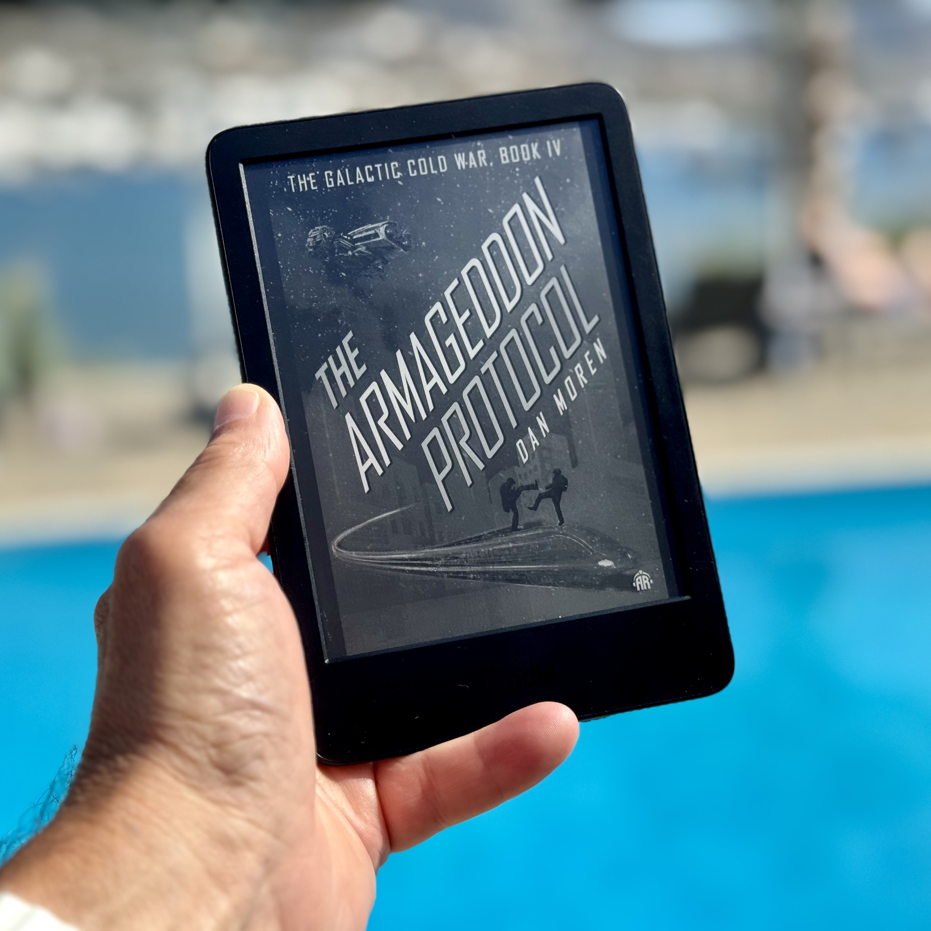Kindle cover of The Armageddon Protocol